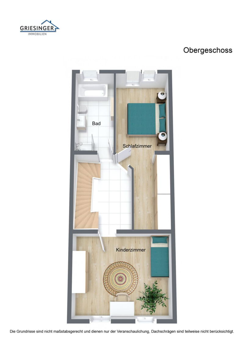 Grundriss Obergeschoss